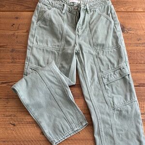Altar’d State Jeans in Sage Green